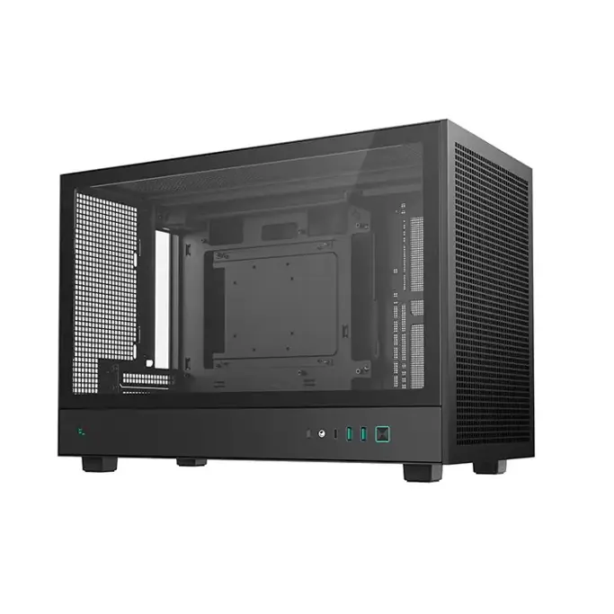 DeepCool Mini Tower CH260, Tempered glass, Black, R-CH260-BKNGM0-G-1 - Slika 1