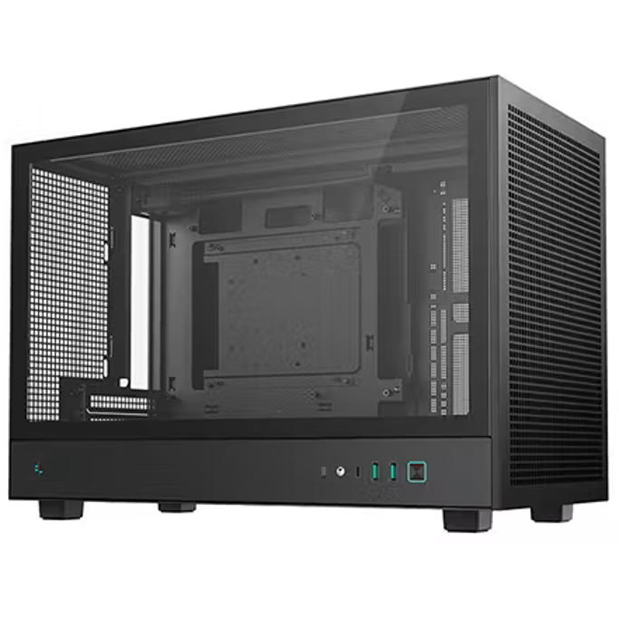 DeepCool Mini Tower CH260, Tempered glass, Black, R-CH260-BKNGM0-G-1 - Slika 1