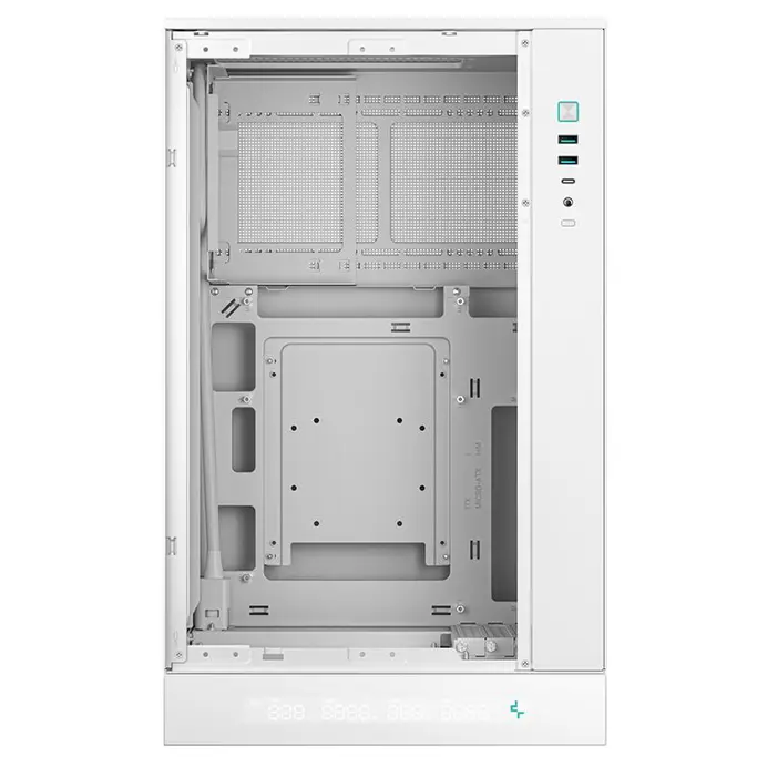 DeepCool Mini Tower CH270 DIGITAL, Micro-ATX, Tempered glass, white, R-CH270-WHNDM0-G-1 - Slika 11