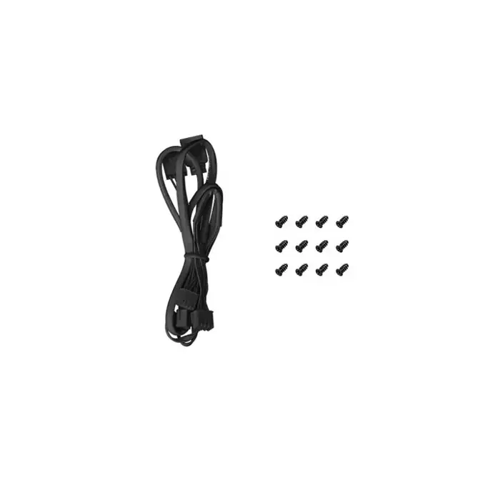 DeepCool ventilator 120mm FD12, ARGB, PWM, Black, 3-Pack, R-FD12-BKAPN3-G - Slika 3