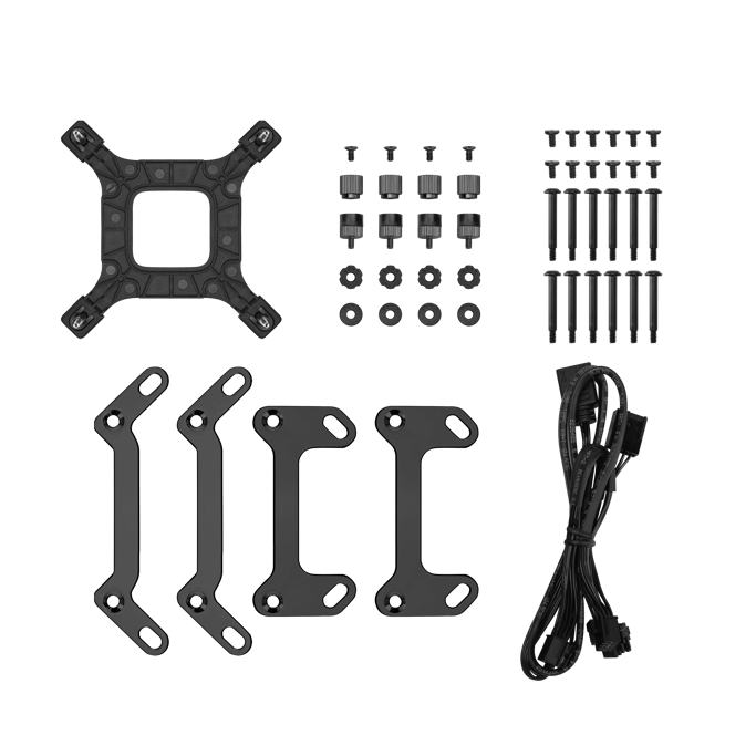 DeepCool vodeno hlađenje LP360, ARGB, TDP 300W, Black, 360mm, Matrix, R-LP360-BKMSNC-G-1 - Slika 3