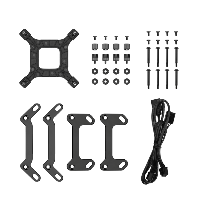 DeepCool vodeno hlađenje LT240, ARGB, black, 240mm, R-LT240-BKAMNC-G-1 - Slika 4