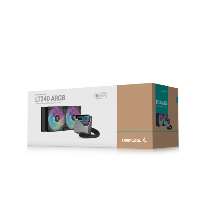 DeepCool vodeno hlađenje LT240, ARGB, black, 240mm, R-LT240-BKAMNC-G-1 - Slika 6