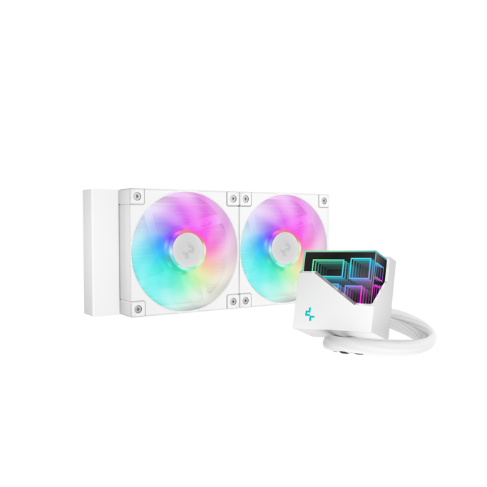 DeepCool vodeno hlađenje LT240 WH, ARGB, white, 240mm, R-LT240-WHAMNC-G-1 - Slika 1