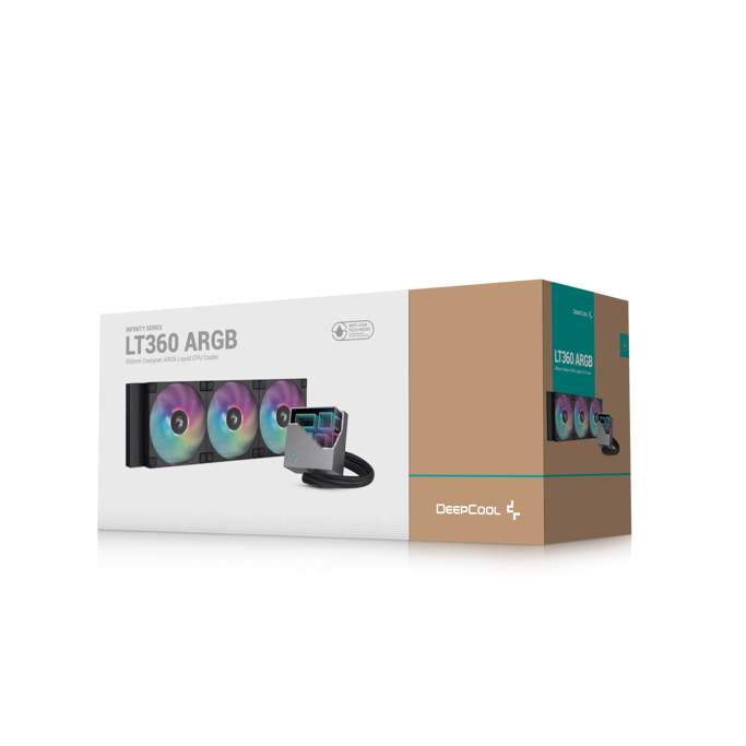 DeepCool vodeno hlađenje LT360, ARGB, Black, 360mm, R-LT360-BKAMNC-G-1 - Slika 6