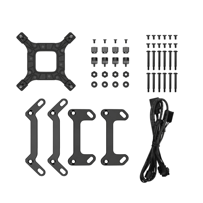 DeepCool vodeno hlađenje LT360, ARGB, Black, 360mm, R-LT360-BKAMNC-G-1 - Slika 4