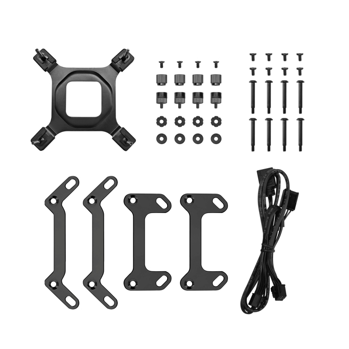 DeepCool vodeno hlađenje MYSTIQUE 240, LCD, ARGB, TDP 280W, Black, 240mm, LCD, R-LX550-BKADSNC-G-1 - Slika 6