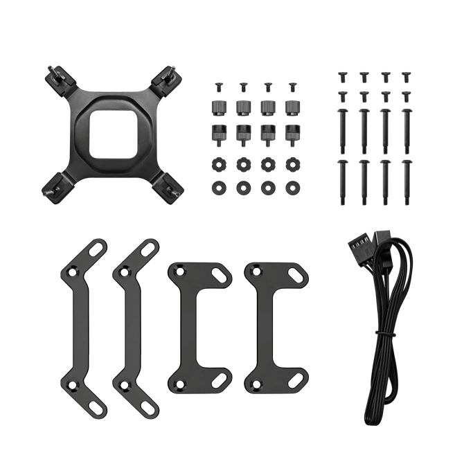 DeepCool vodeno hlađenje MYSTIQUE 240, LCD, TDP 280W, Black, 240mm, R-LX550-BKDSNC-G-1 - Slika 5