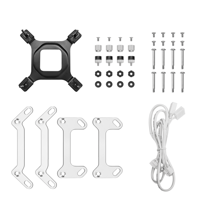 DeepCool vodeno hlađenje MYSTIQUE 240 WH, ARGB, TDP 280W, White, 240mm, LCD, R-LX240-WHDSNMCP-G-1 - Slika 5