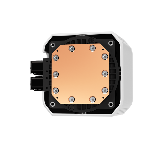 DeepCool vodeno hlađenje MYSTIQUE 240 WH, ARGB, TDP 280W, White, 240mm, LCD, R-LX240-WHDSNMCP-G-1 - Slika 2