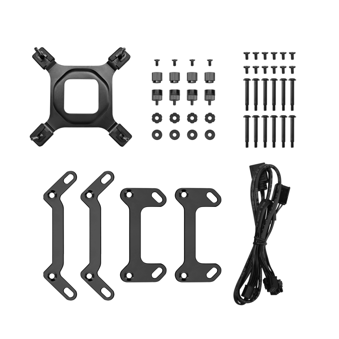 DeepCool vodeno hlađenje MYSTIQUE 360 ARGB, LCD, TDP 300W, Black, 360mm, R-LX750-BKADSNC-G-1 - Slika 5