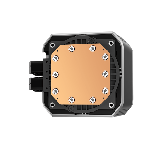 DeepCool vodeno hlađenje MYSTIQUE 360 ARGB, LCD, TDP 300W, Black, 360mm, R-LX750-BKADSNC-G-1 - Slika 2