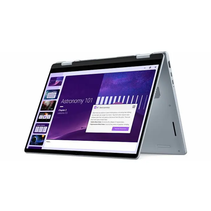 Dell 14 Plus 2in1, 14" FHD+Touch, Intel Core Ultra 7 256V, 16GB DDR5, 1TB NVMe SSD, Intel Arc, FingerPrint, Backlit kb, Windows 11 Pro, N1310 - Slika 1