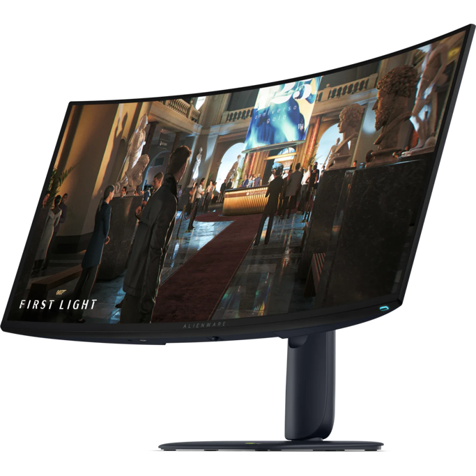 DELL Alienware AW3426DW, 34", UWQHD, QD-OLED, 280Hz, 2xHDMI, DP, USB Hub, USB-C, zakrivljeni 1800R - Slika 4