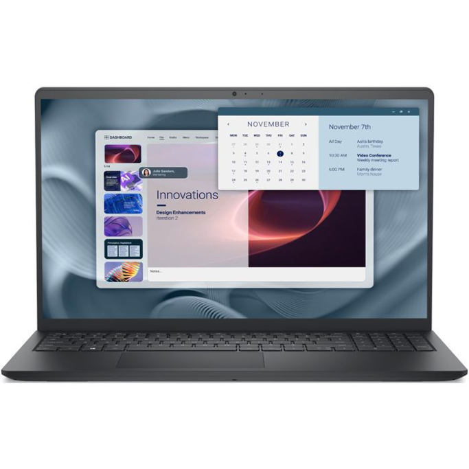 Dell Pro 15 Essential, 15.6", FHD, IPS, 120Hz, AMD Ryzen 5 7520U, 16GB, 512GB NVMe, Radeon 610M,Windows 11 Pro, N1394 - Slika 1