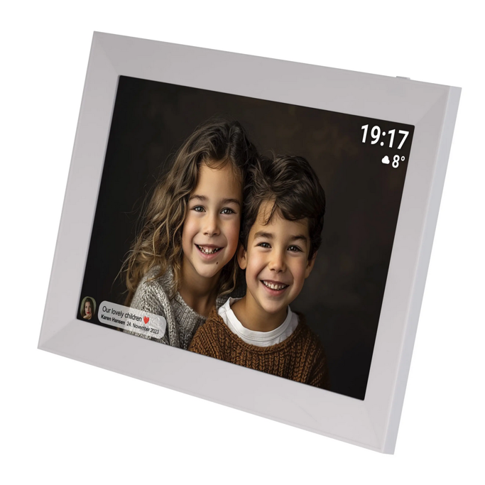 Denver digitalni okvir za slike, 10.1", WXGA IPS Touch Screen, WiFi, 16GB, bijeli, PFF-1012 - Slika 3