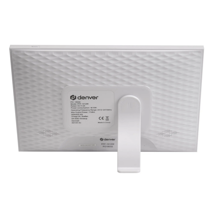 Denver digitalni okvir za slike, 10.1", WXGA IPS Touch Screen, WiFi, 16GB, bijeli, PFF-1012 - Slika 4