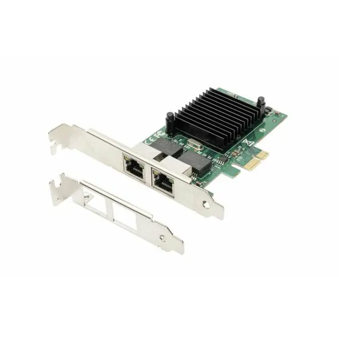 Digitus DN-10132 LAN adapter, 2xRJ-45, Gigabit Ethernet, PCIe - Slika 2