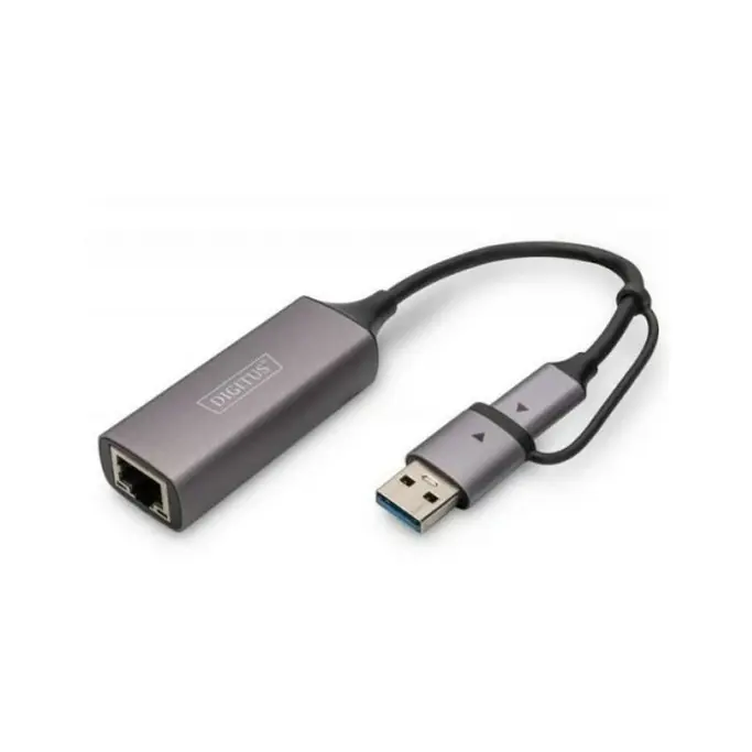 Digitus DN-3028 USB Type-C/USB 3.0 to 2.5G Ethernet Network Adapter - Slika 1