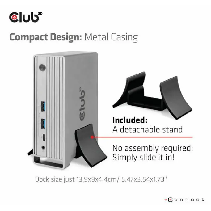 Docking station Club3D CSV-1568, DP, 2xHDMI, VGA, LAN, 120W - Slika 6