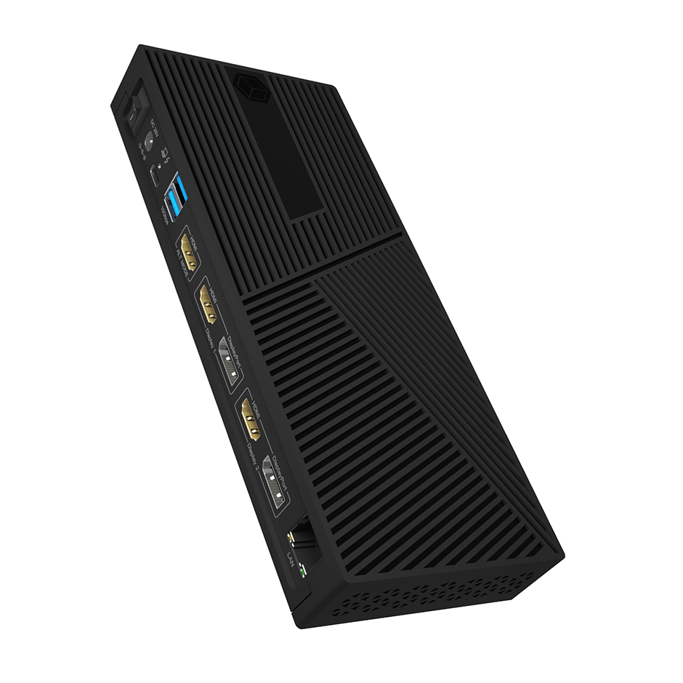 Docking station Icy Box IB-DK2246AC, 11 in 1, 4xUSB-A / 2xUSB-C / 2xHDMI / DisplayPort - Slika 1