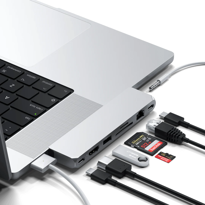 Docking station Satechi Pro Hub Max, USB-C, Space Gray, ST-UCPHMXM - Slika 4