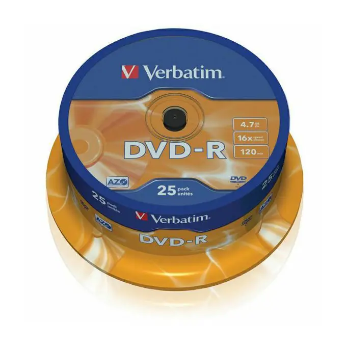 DVD-R medij Verbatim 4.7GB 16x Matt Silver 25-pack, V043522 - Slika 3