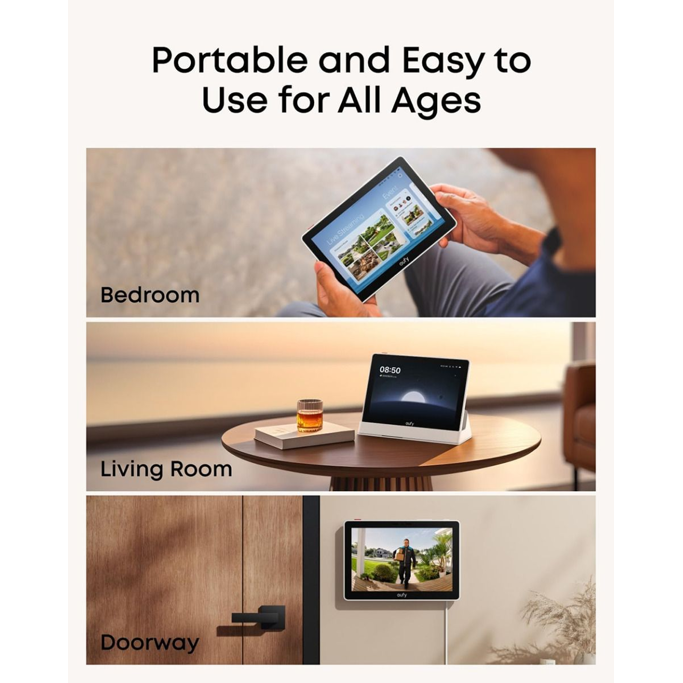 Eufy by Anker Security Smart Display E10, T87A03W1 - Slika 6
