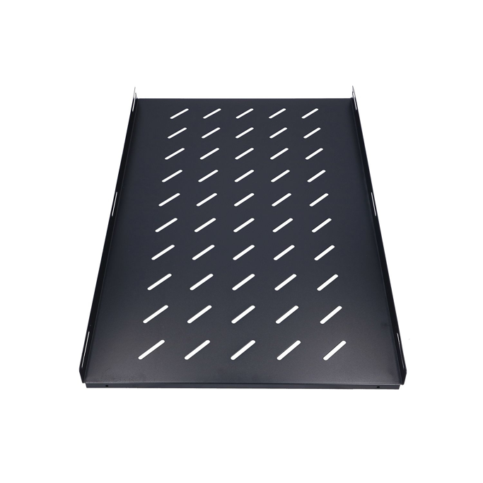 Extralink polica za mrežni ormar, 19", 750mm, 1U, fiksna, crna, EX.8642 - Slika 1