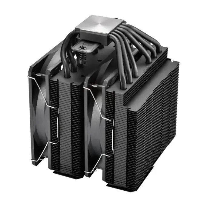 Fortron cooler MP7 Black, Intel/AMD, 2x120mm, POO0000014 - Slika 3