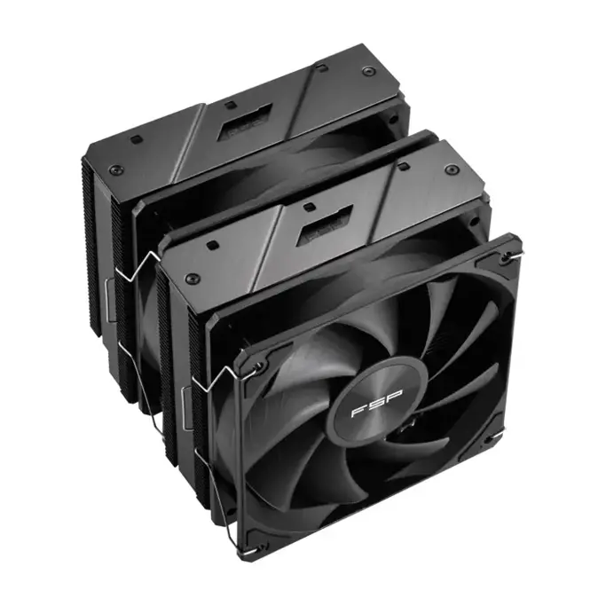 Fortron cooler MP7 Black, Intel/AMD, 2x120mm, POO0000014 - Slika 2