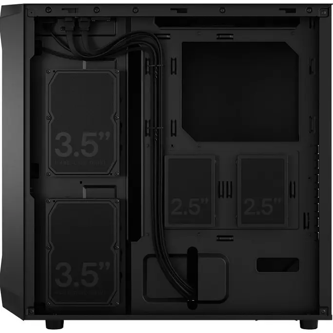 Fractal Midi Tower Design Focus 2 Black Solid, FD-C-FOC2A-07 - Slika 5