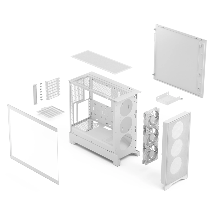 Fractal Midi Tower Design Pop 2 Air TG RGB White, FD-C-POA2A-04 - Slika 9