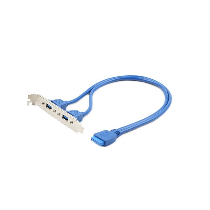 Gembird USB 3.0 PCI bracket, 2xUSB 3.0, GEM-CC-USB3-RECEPT - Slika 1