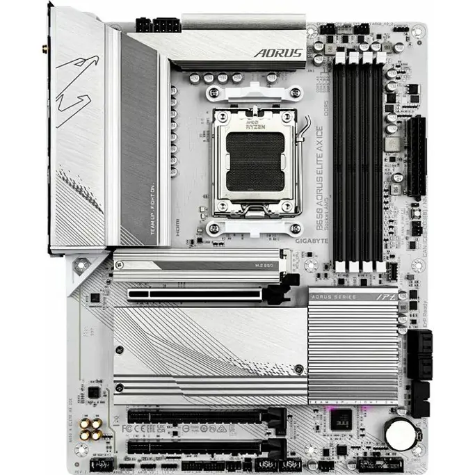 Gigabyte B650 Aorus Elite AX ICE, AMD B650, AM5, DDR5, ATX - Slika 1