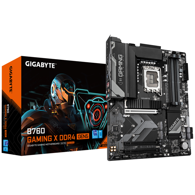 Gigabyte B760 Gaming X GEN5, Intel B760, LGA 1700, DDR4, ATX - Slika 1