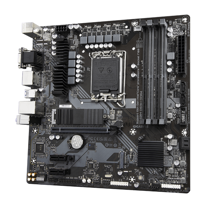 Gigabyte B760M DS3H, Intel B760, LGA 1700, DDR4, mATX - Slika 6