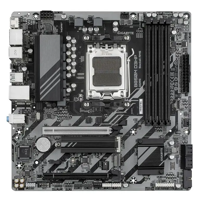 Gigabyte B850M D3HP, AMD B850, AM5, DDR5, mATX - Slika 2