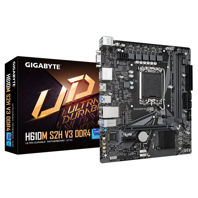 Gigabyte H610M S2H V3, Intel H610, LGA 1700, DDR4, mATX - Slika 1