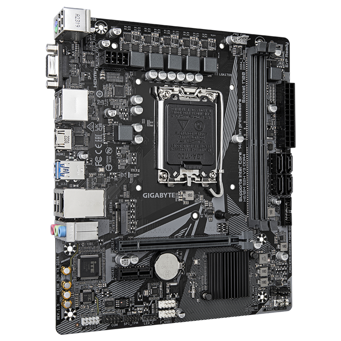 Gigabyte H610M S2H V3, Intel H610, LGA 1700, DDR4, mATX - Slika 4