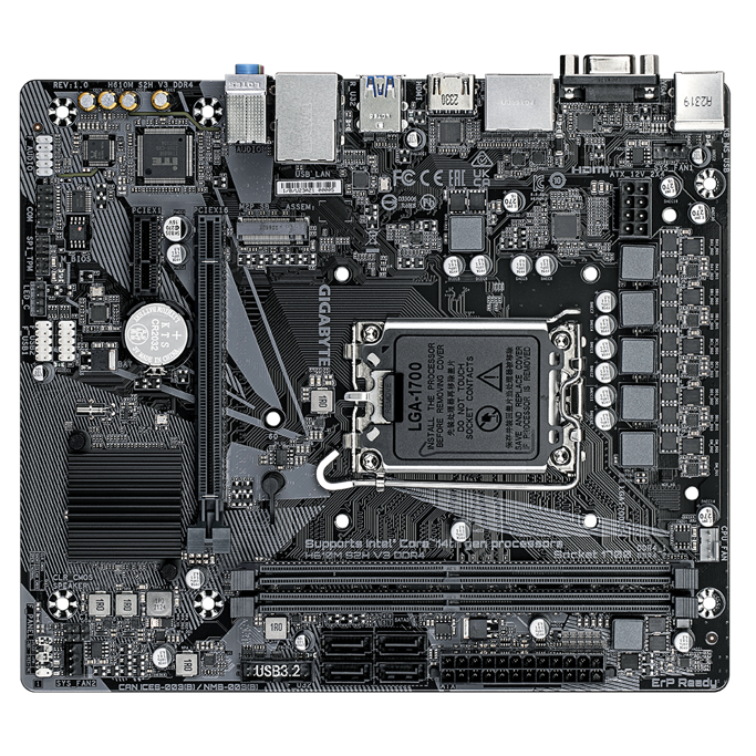 Gigabyte H610M S2H V3, Intel H610, LGA 1700, DDR4, mATX - Slika 5