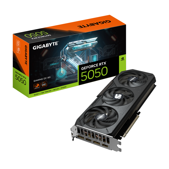 Gigabyte RTX5050 Gaming OC, 8G GDDR6, NVIDIA GeForce, GV-N5050GAMING OC-8GD - Slika 7