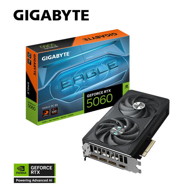 Gigabyte RTX5060 Eagle OC, 8GB GDDR7, NVIDIA GeForce, GV-N5060EAGLE OC-8GD - Slika 29