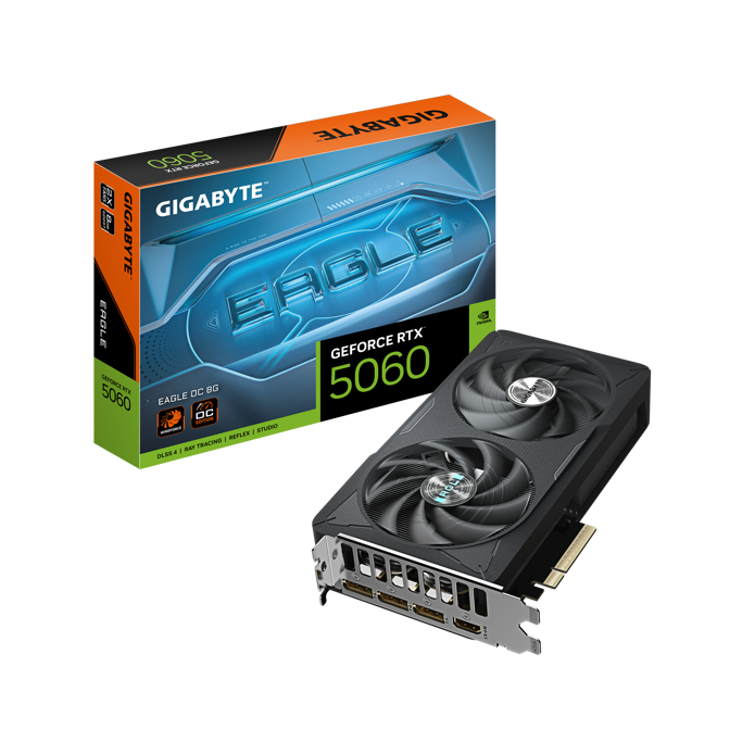 Gigabyte RTX5060 Eagle OC, 8GB GDDR7, NVIDIA GeForce, GV-N5060EAGLE OC-8GD - Slika 25
