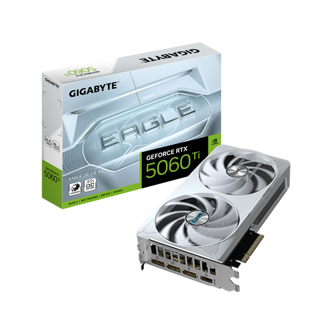 Gigabyte RTX5060Ti Eagle OC Ice, 8GB GDDR7, NVIDIA GeForce, GV-N506TEAGLEOC ICE-8GD - Slika 19