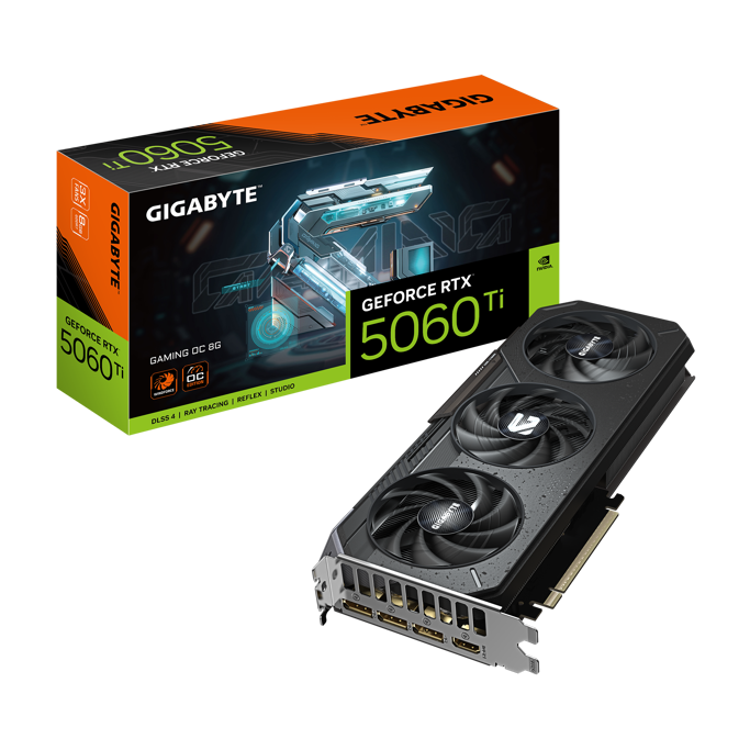 Gigabyte RTX5060Ti Gaming OC, 8GB GDDR7, NVIDIA GeForce, GV-N506TGAMING OC-8GD - Slika 6
