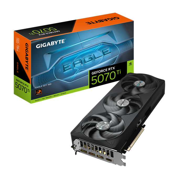 Gigabyte RTX5070Ti Eagle SFF, 16GB GDDR7, NVIDIA GeForce, GV-N507TEAGLE-16GD - Slika 2