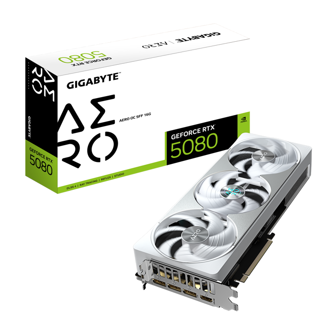 Gigabyte RTX5080 Aero OC SFF, 16GB GDDR7, NVIDIA GeForce, GV-N5080AERO OC-16GD - Slika 12