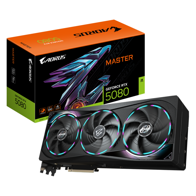 Gigabyte RTX5080 Aorus Master, 16GB GDDR7, NVIDIA GeForce, GV-N5080AORUS M-16GD - Slika 13