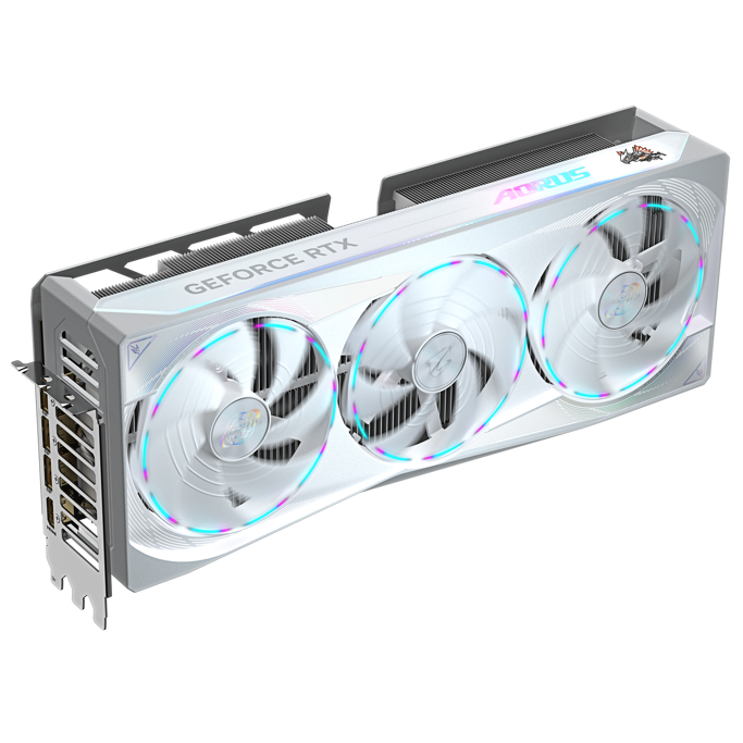 Gigabyte RTX5080 Aorus Master Ice, 16GB GDDR7, NVIDIA GeForce, GV-N5080AORUSM ICE-16GD - Slika 2